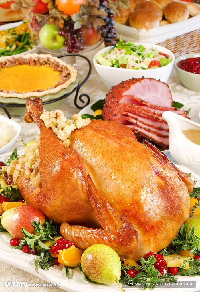 丰盛感恩节大餐