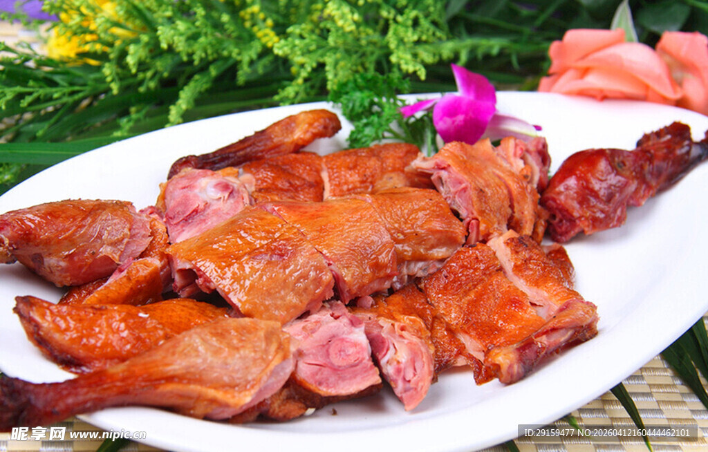 美味酱卤鸭肉拼盘