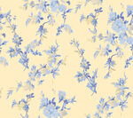 淡蓝花卉图案背景纹理