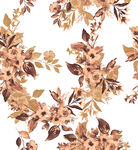 复古风花卉图案背景