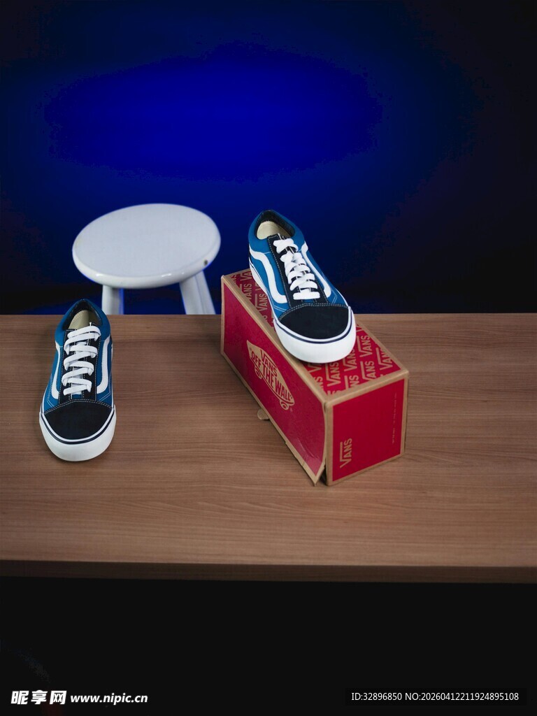 时尚运动鞋展示