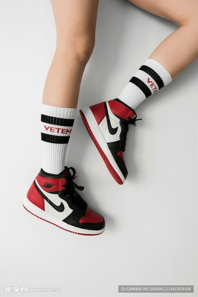 时尚潮人运动鞋穿搭展示