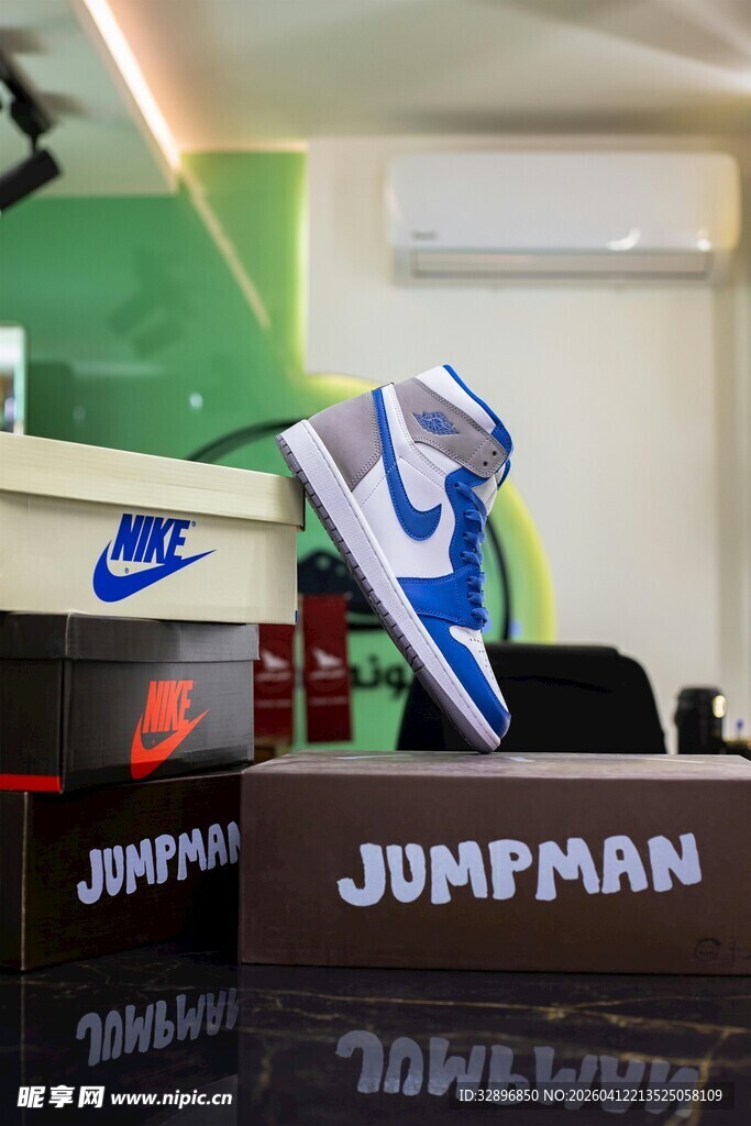 乔丹运动鞋展示