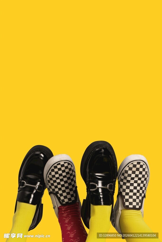 多彩鞋袜搭配展示