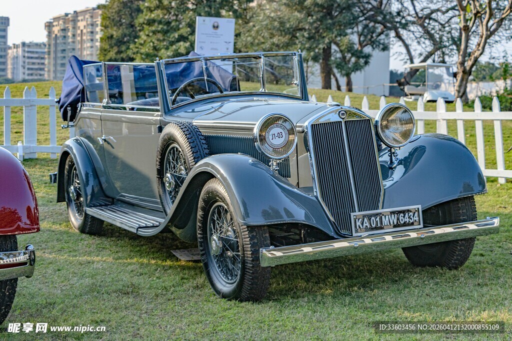 复古经典老爷车展示