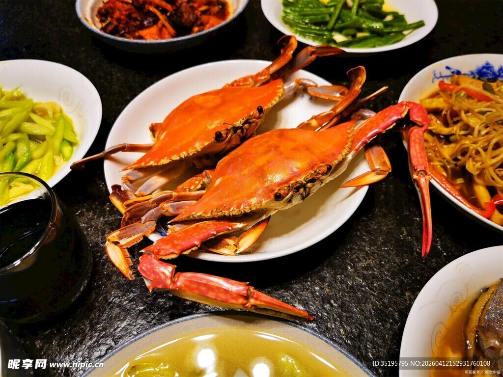 丰盛海鲜美食盛宴