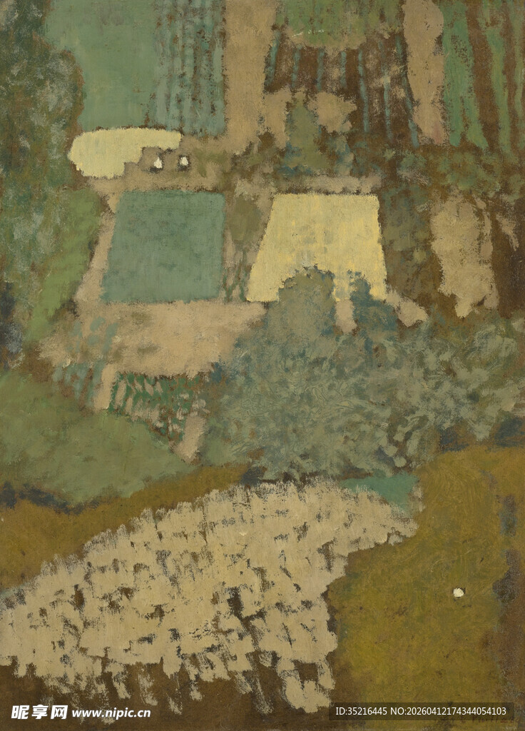 田园风景油画