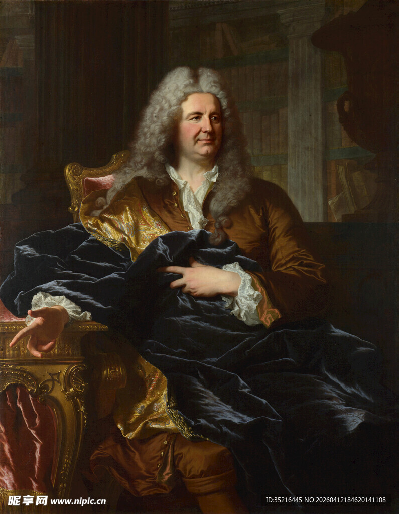 古典绅士肖像画