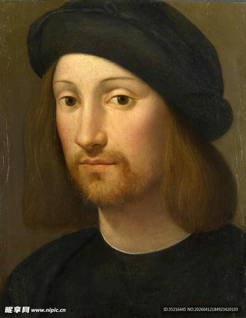 文艺复兴男子肖像画
