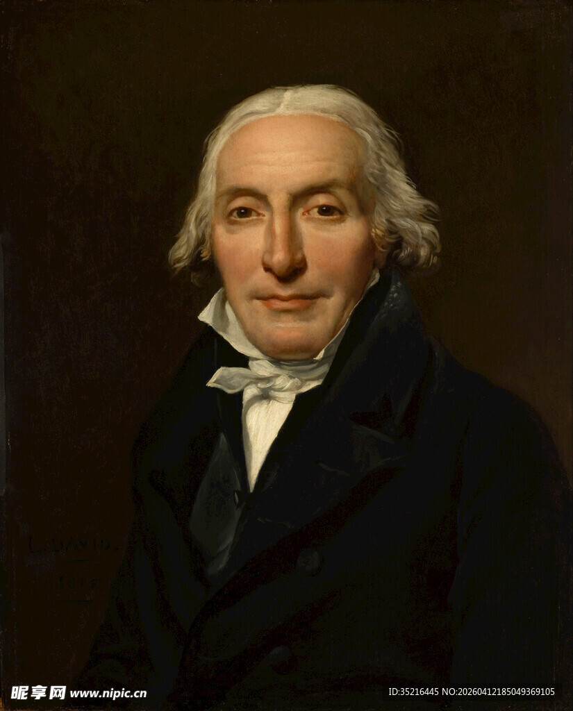 数学家拉格朗日肖像