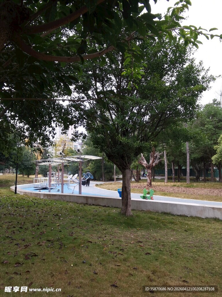 公园休闲场景
