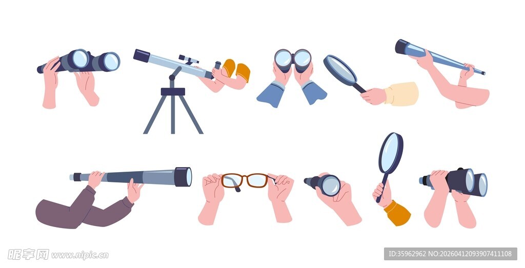 望远工具素材