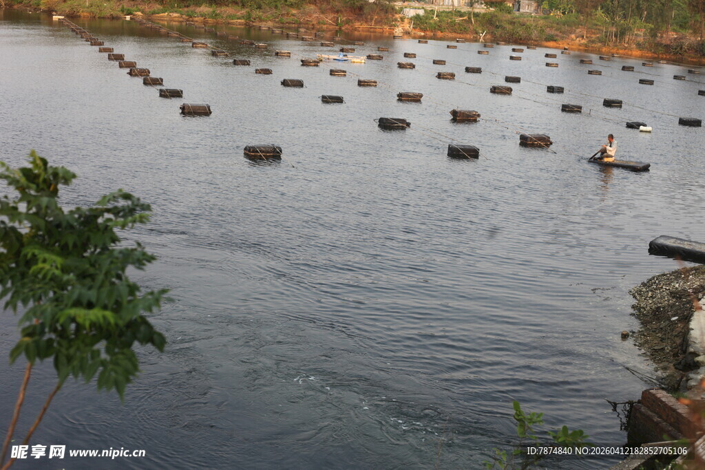 湛江水上养殖场景