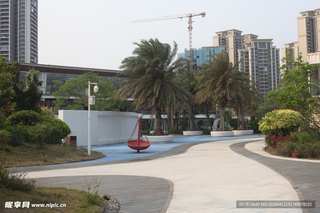 湛江城市中的精致景观休闲区