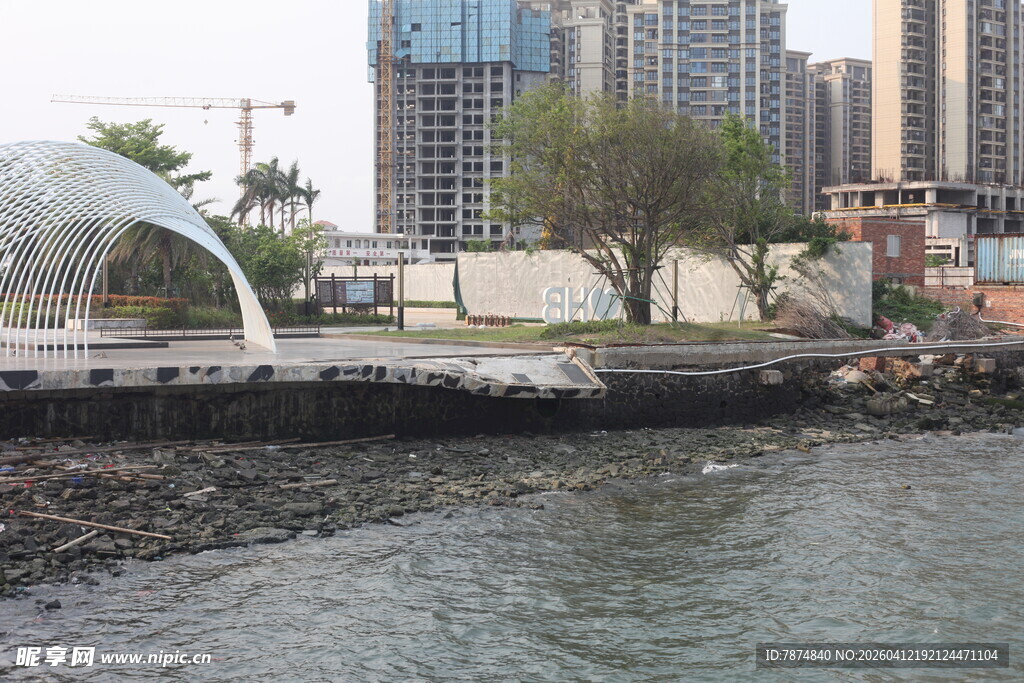 湛江城市滨水景观风光