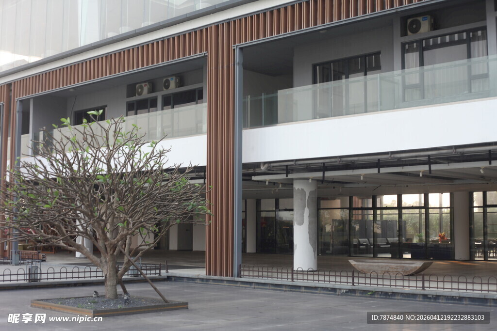 湛江现代风格办公建筑外观