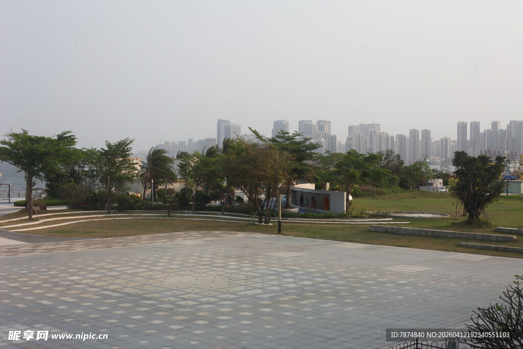 湛江城市公园景观广场