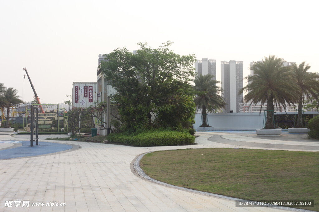湛江城市公园休闲步道景观