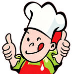 开心厨师竖拇指