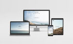 多设备展示网页界面效果