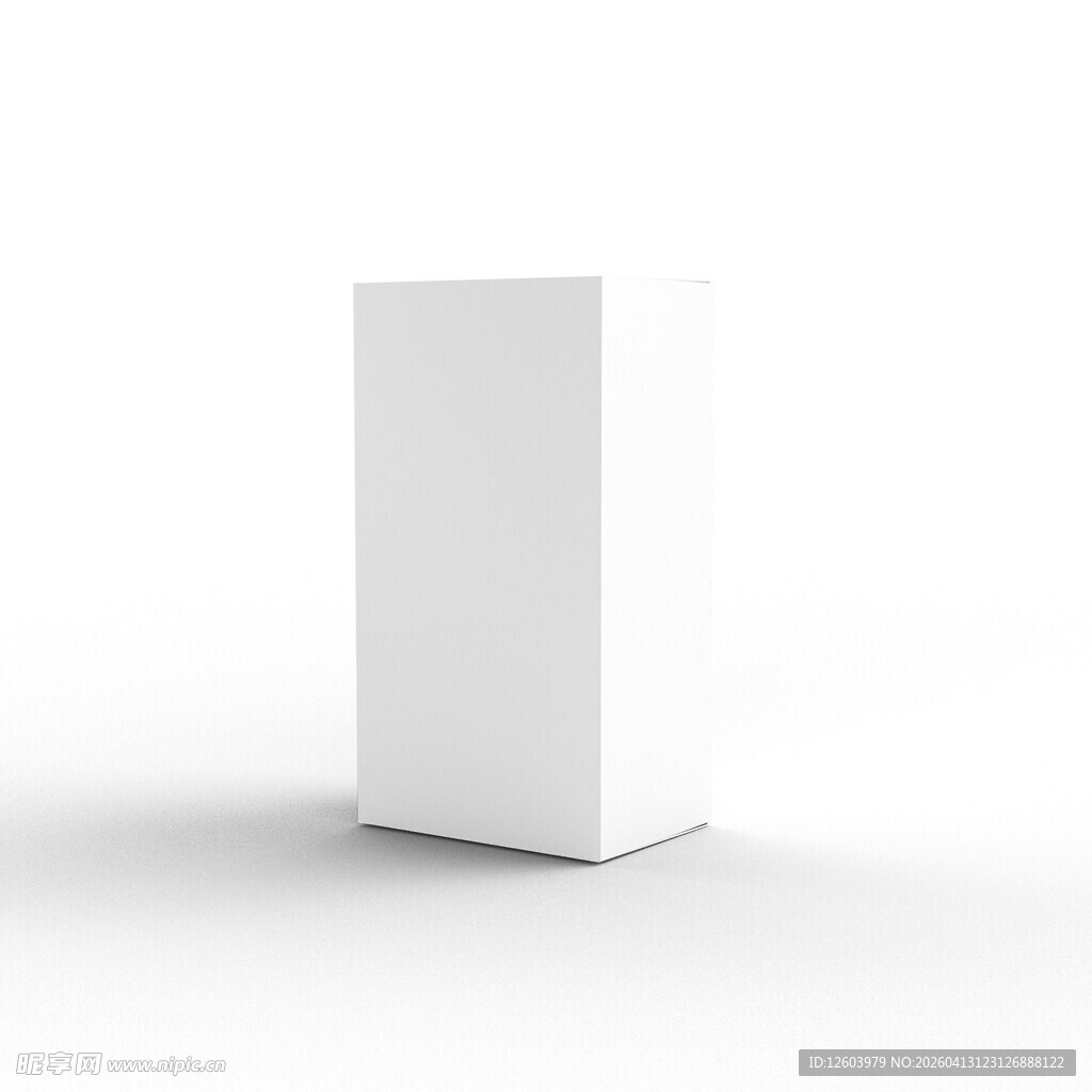 白色药盒包装展示