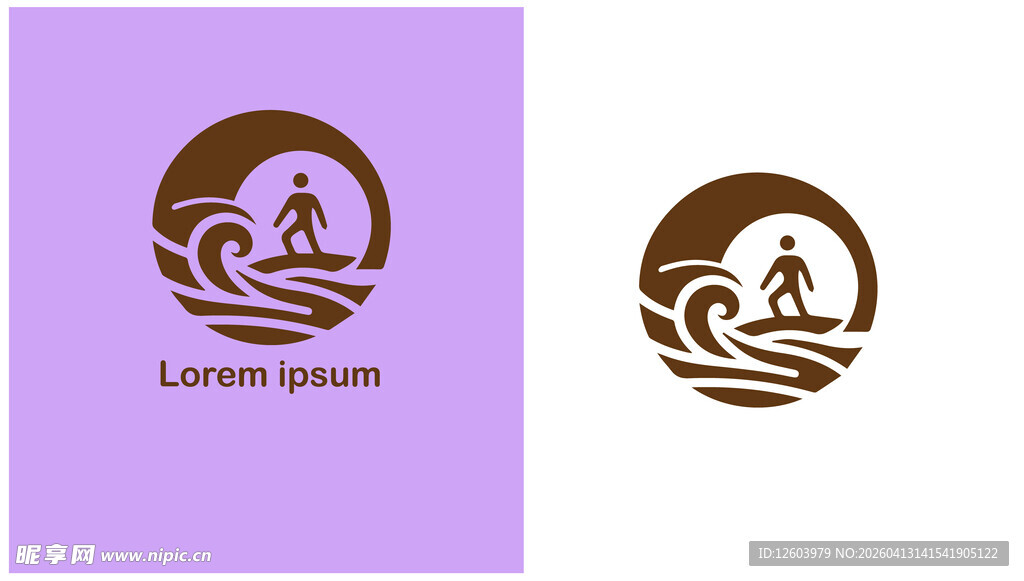 运动主题标志设计