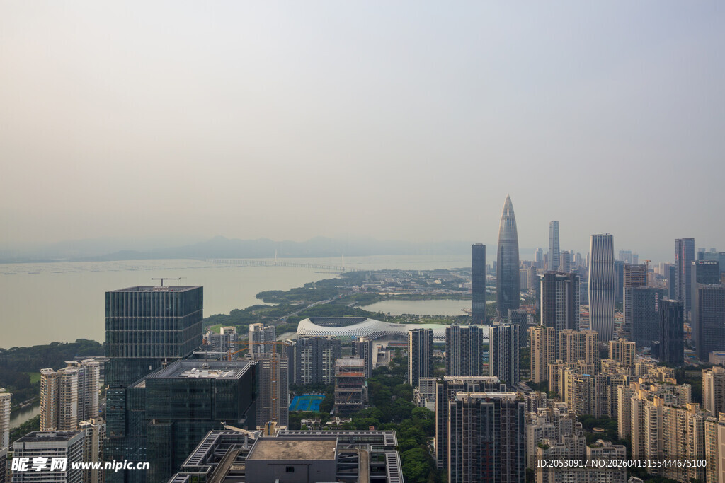 深圳后海城市天际线