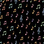 音符背景素材