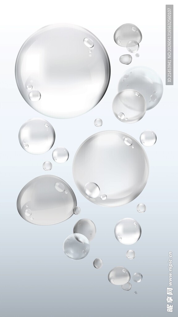 透明气泡素材