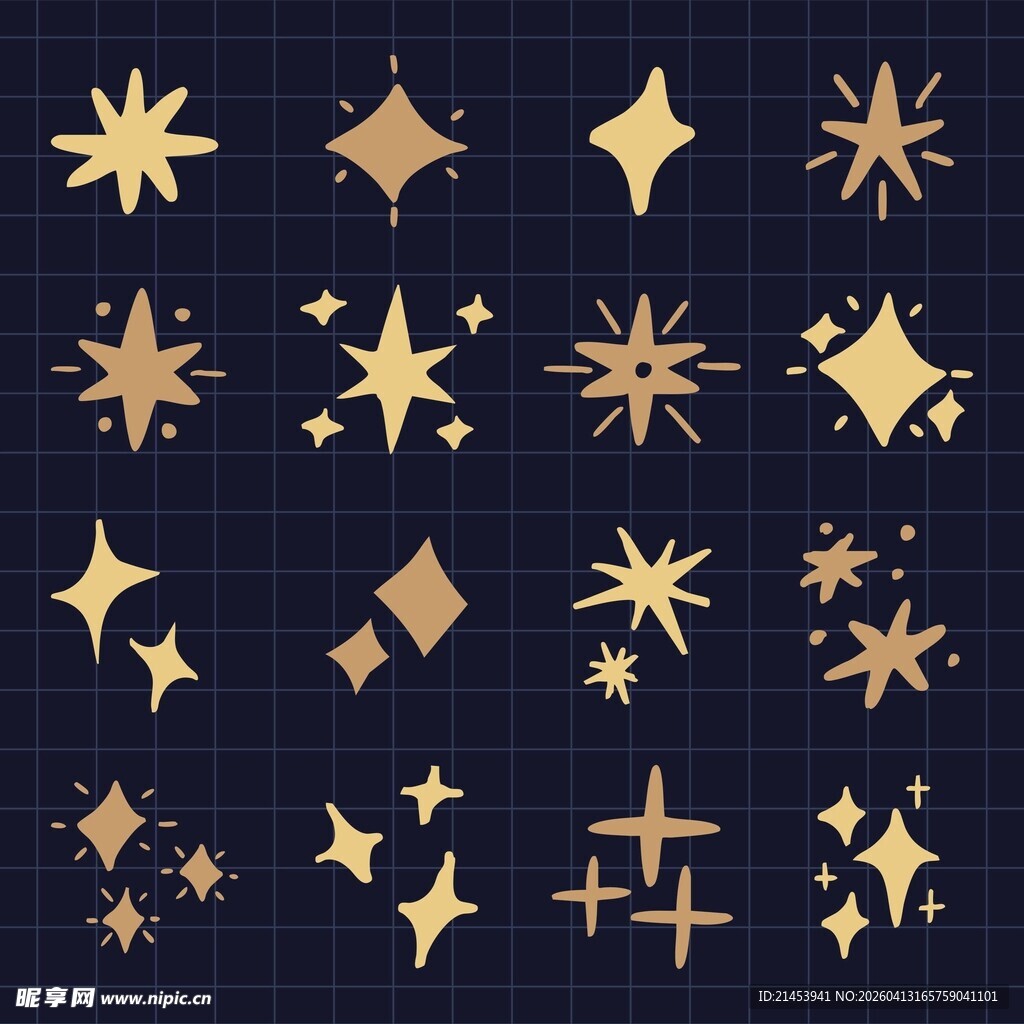 星星装饰素材