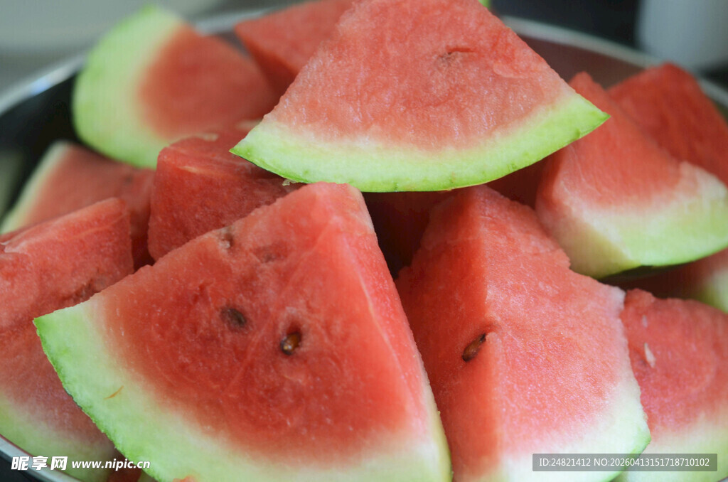 新鲜切块西瓜