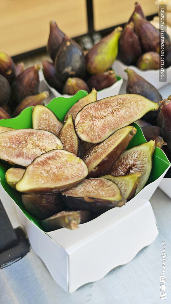 新鲜无花果切片待售