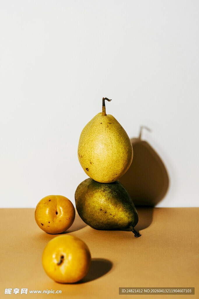 梨与柑橘的组合