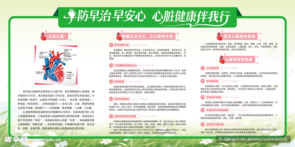 早防早治早安心 心脏健康伴我行