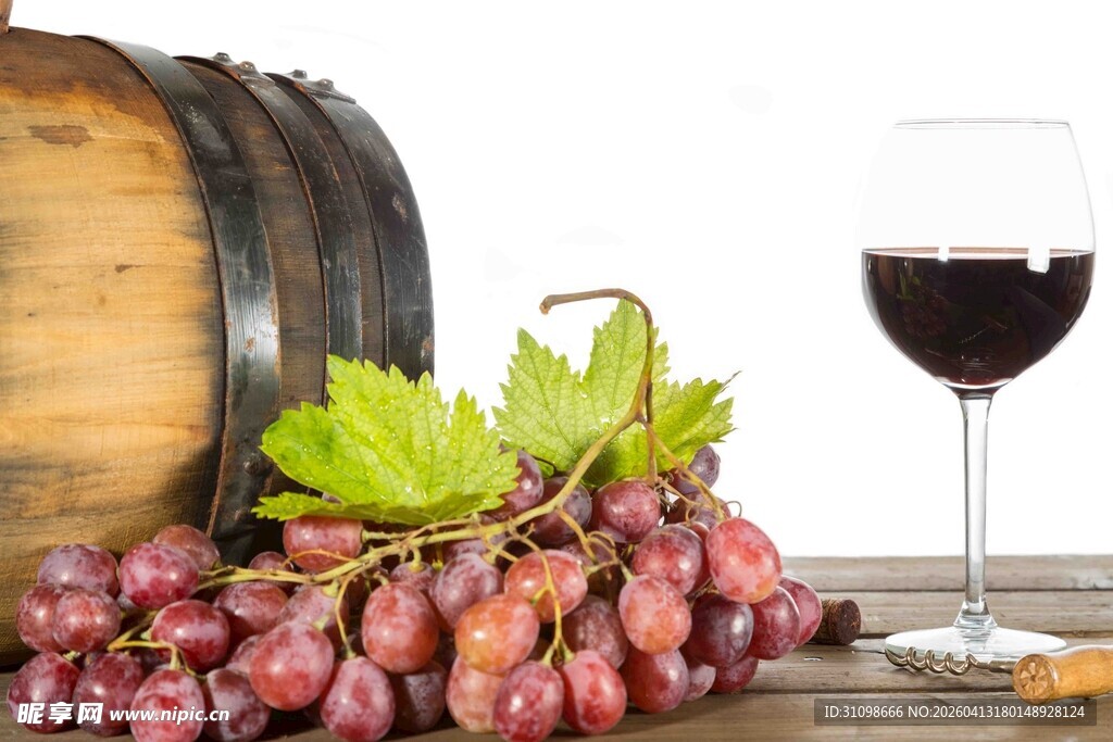 葡萄美酒与木桶的组合
