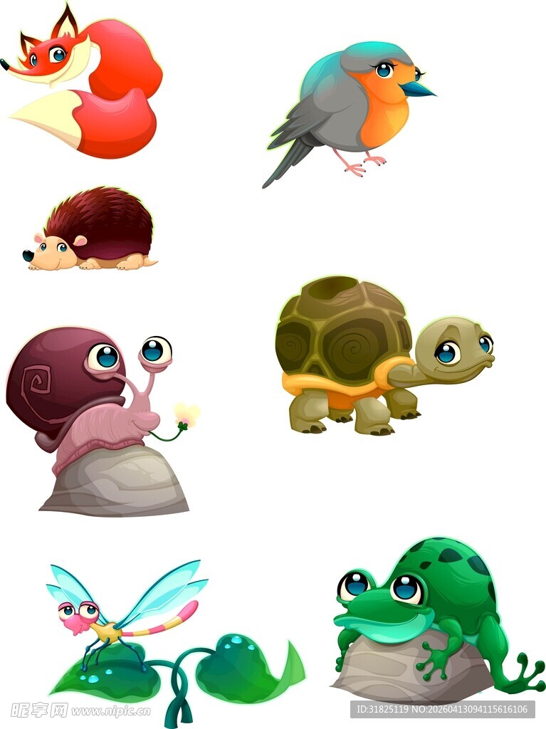 可爱小动物集合