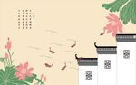 中式庭院花鸟诗意景致