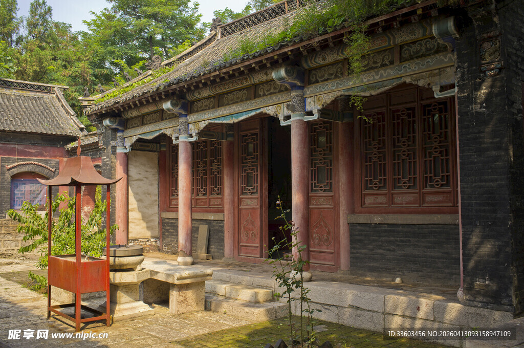 古色古香中式庭院景致