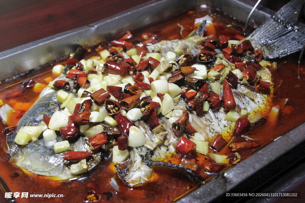 麻辣鲜香的特色烤鱼