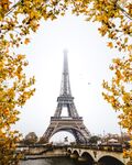 秋日埃菲尔铁塔美景