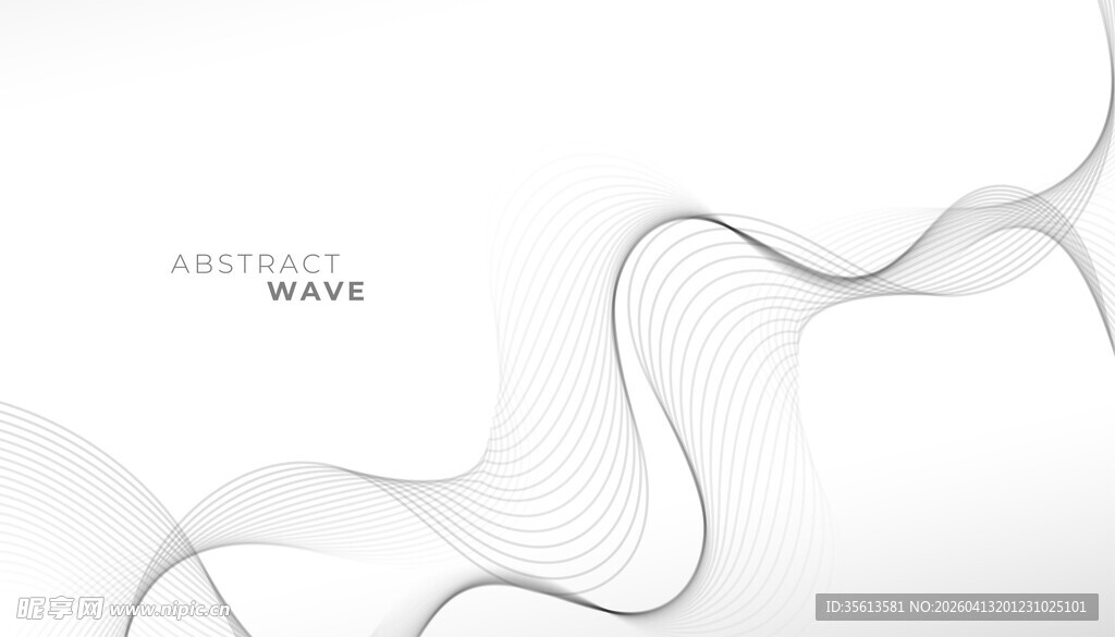 抽象波浪背景
