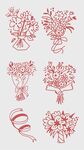 花束图案素材