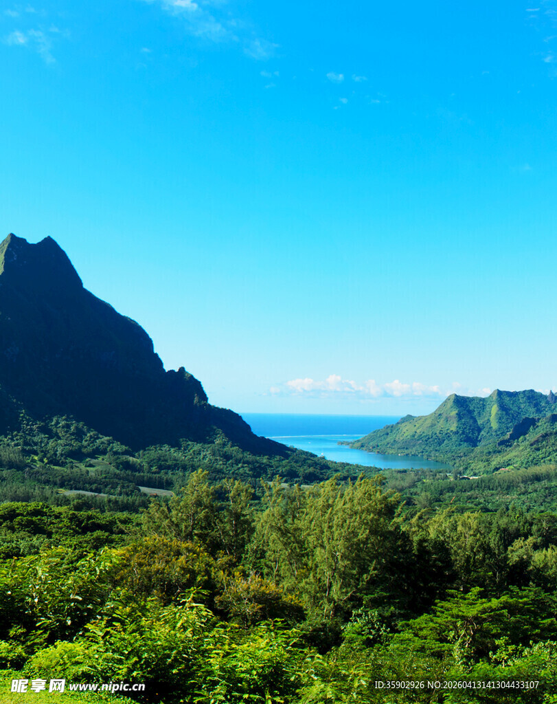 秀丽山海风光美景
