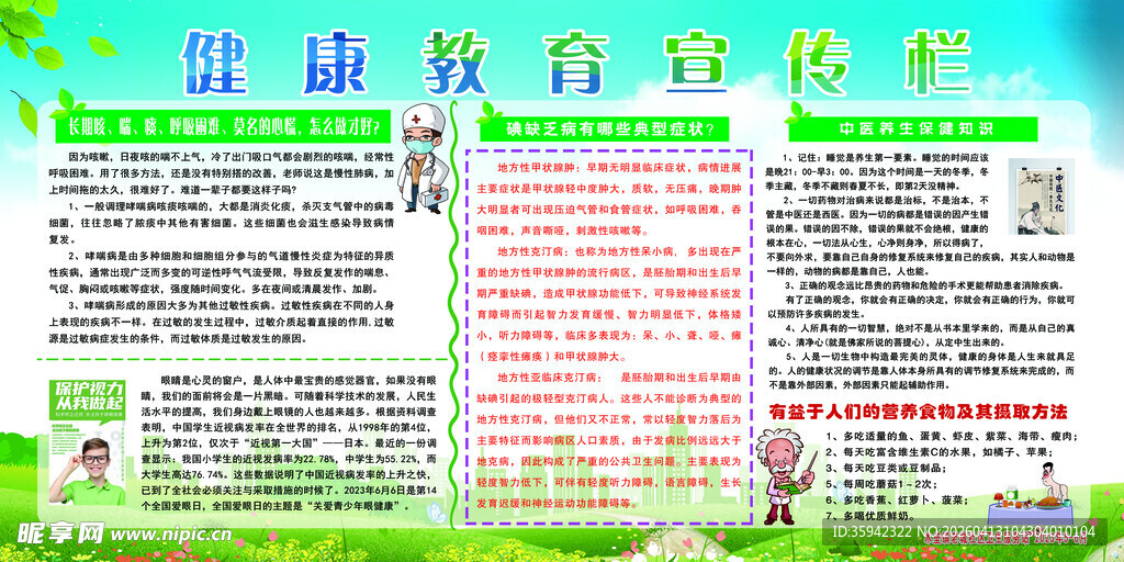 健康教育宣传栏