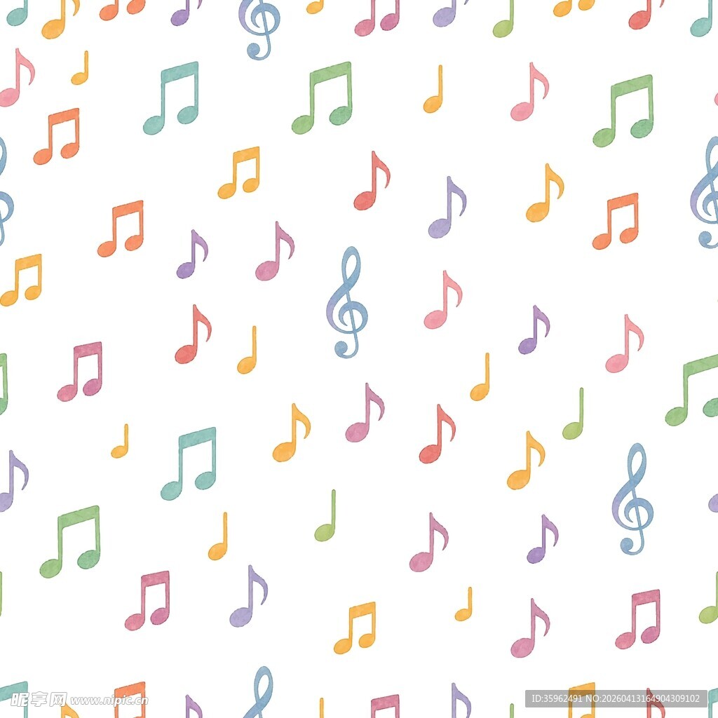 音符背景图案