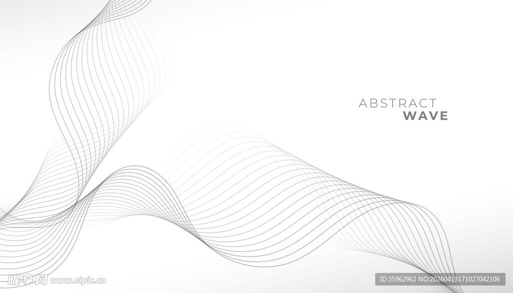 抽象波浪背景