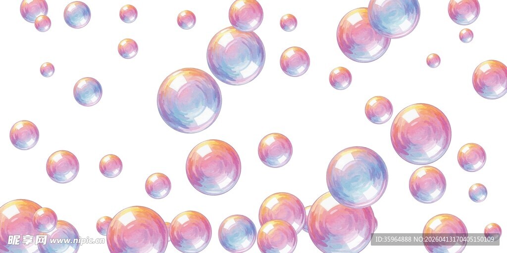渐变泡泡背景