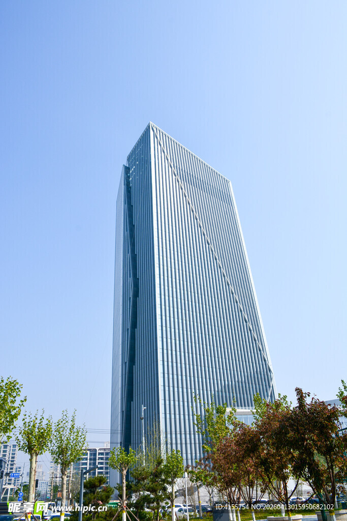 现代摩天大楼外观景致