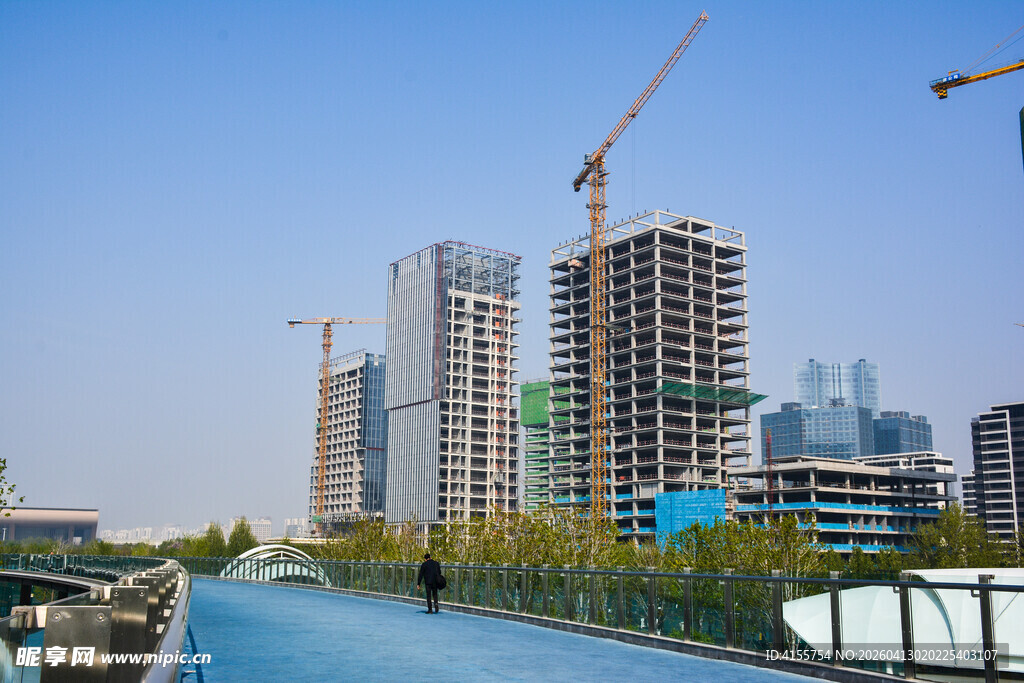 城市建设中的现代化景观