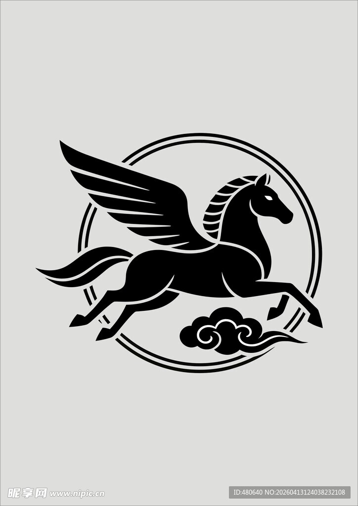 中式传统龙纹图案设计